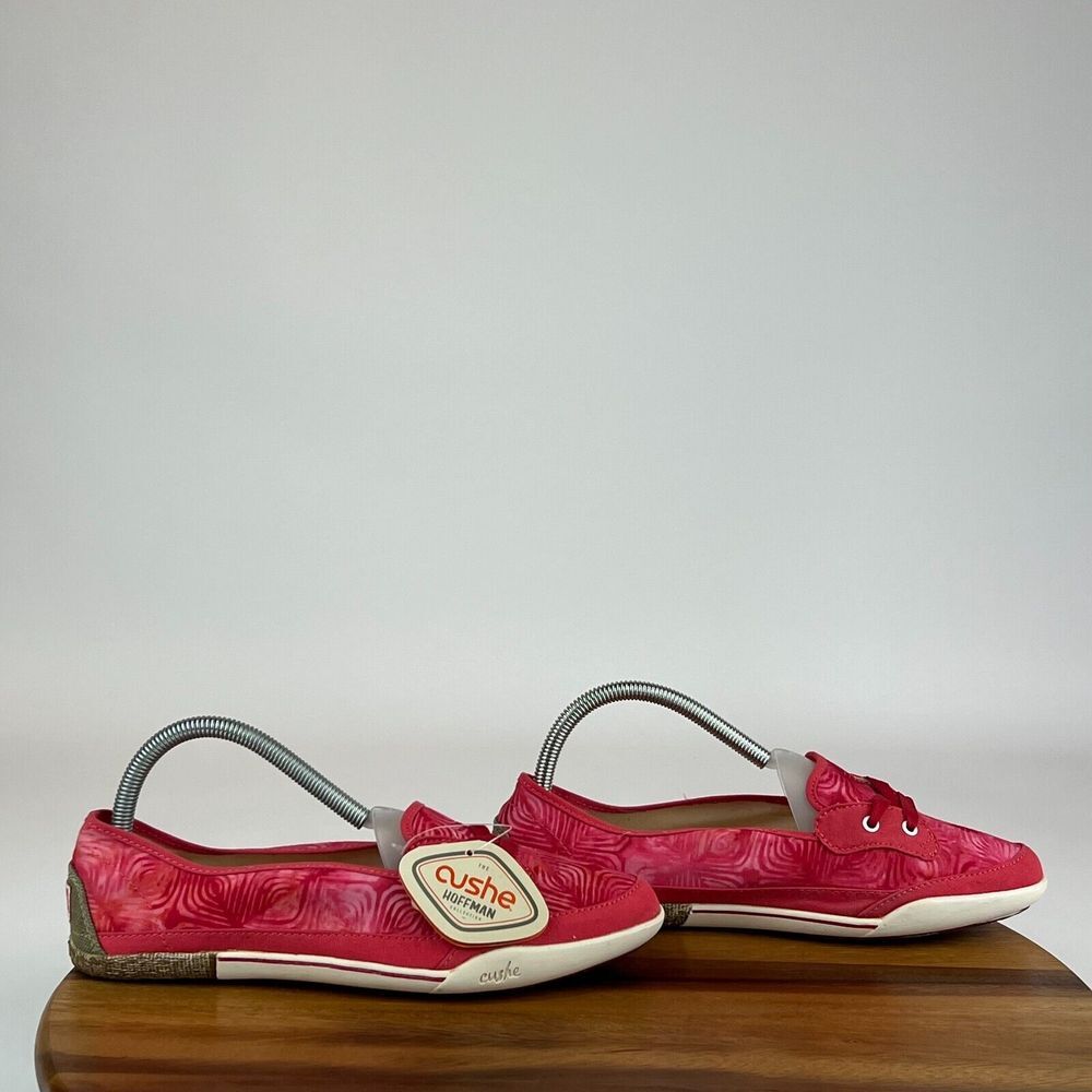 New NWT Womens Cushe Vespadrille Pink Comfort Shoes‎ Sneakers Size 8 M